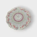 Premium White Stone Work Heavy 3 piece Dress/Poshak for Laddu Goapl, Size 5 No.