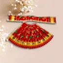 Beautiful Lahnga Patka for Mata Rani, Lakshmi Mata, Unique Poshak for God