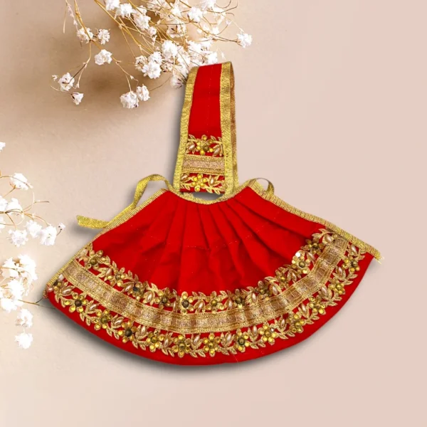 Lahnga Patka Poshak for Mata Rani