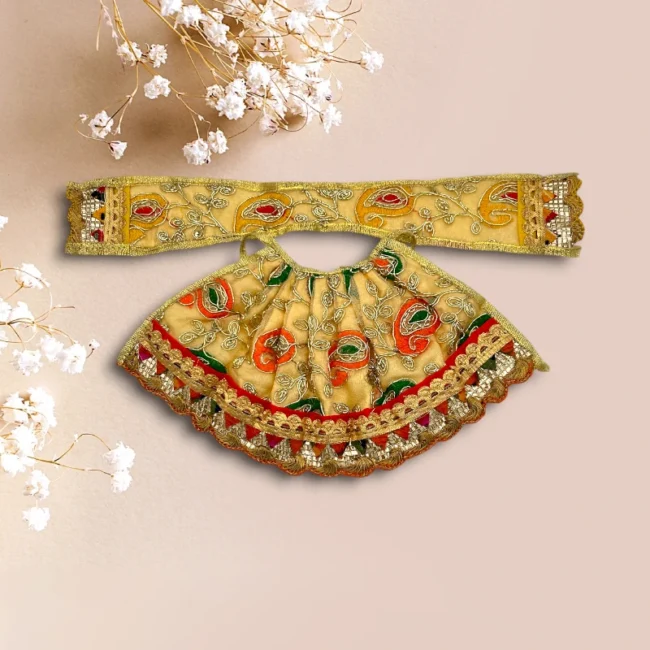 Lahnga Patka Poshak for Mata Rani