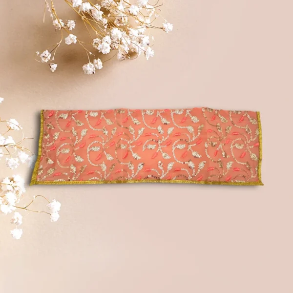Sari Set For Mata Rani, Lakshmi Mata, Poshak for God, Pink