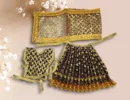 Sari Set Lahnga Patka Poshak for Mata Rani