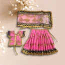 Sari Set Lahnga Patka Poshak for Mata Rani