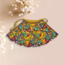 Beautiful Surat Kadhai Design Lahnga Patka for Mata Rani, Poshak for God