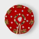 Doli Vigrah 3 Piece Dress/Poshak for Laddu Goapl Ji, Size 2 No. (Fit for 2 to 3 No.) Red