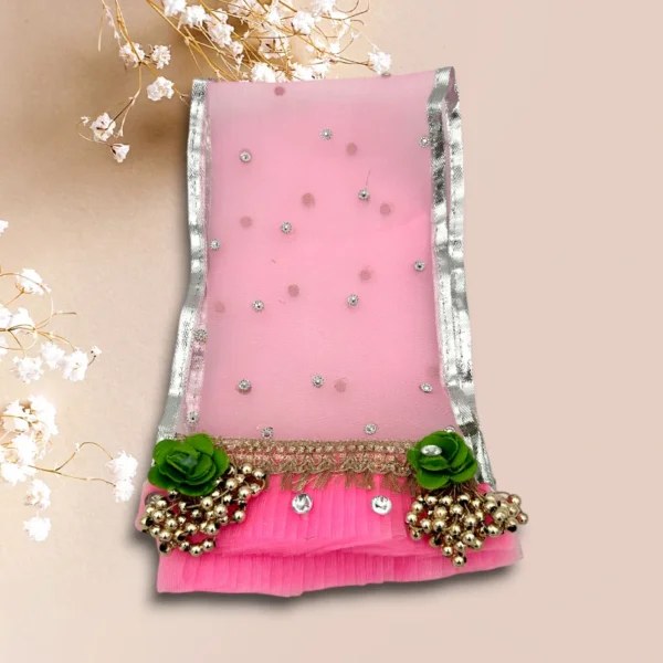 Beautiful Heavy Work Premium Lahnga Patka for Mata Rani, Lakshmi Mata, 5 no.