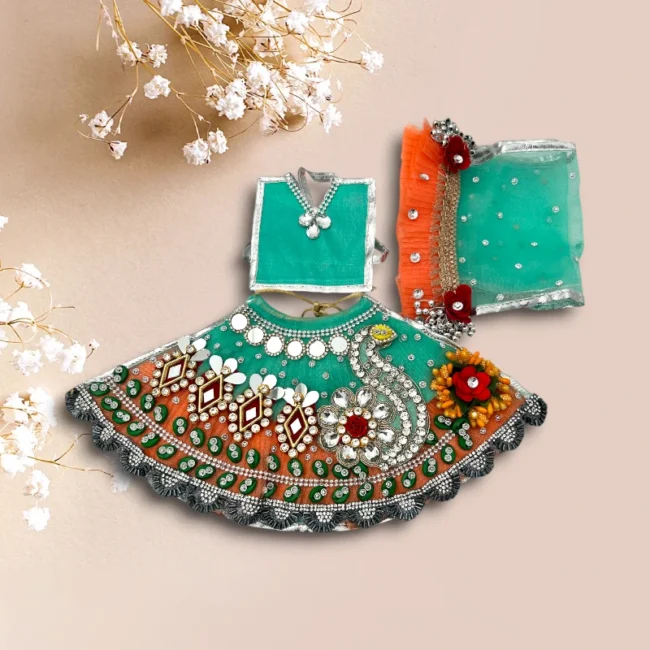 Lahnga Patka Poshak for Mata Rani
