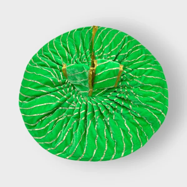 Velvet Dress Laddu Gopal, Radha Rani, Winter Collection, Green Color