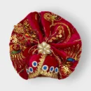 Velvet Dress Laddu Gopal, Radha Rani, Winter Collection, Maroon Color