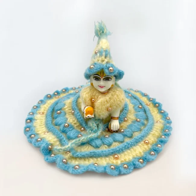 Woolen Dress for Laddu Gopal, Winter Dress for Kanha Ji