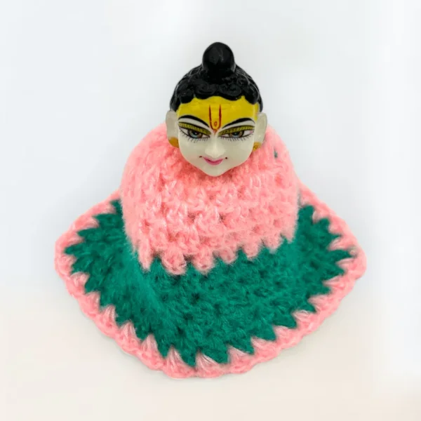 Ponchu, Pink and Green, Without Cap, Fir for 3 to 6 no., For all Idols
