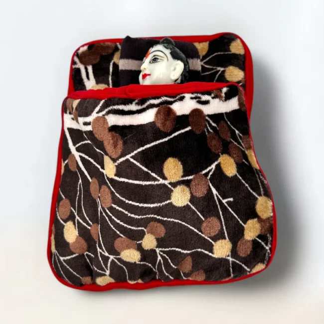 Woolen Dress for Laddu Gopal, Winter Dress for Kanha Ji, Night Suit Gadda for Laddu Gopal