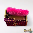 Pink Furr Design Box Style Bed, Fit for 0 to 5 no.