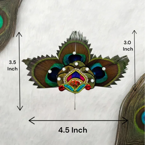Hair Pin for Radha Rani, Laddu Gopal, Large Size