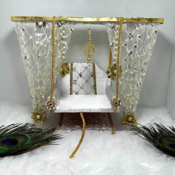 Beautiful Jhula for Laddu Gopal, Krishna. Janmashtami Special