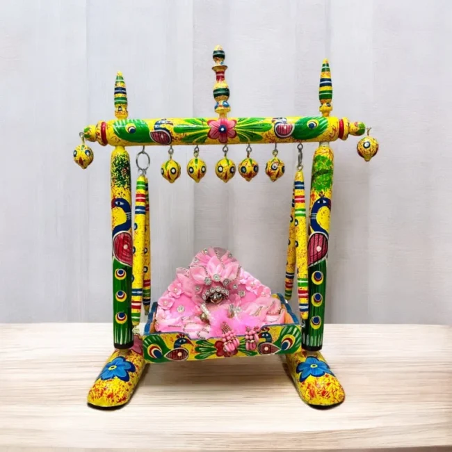 Beautiful Jhula for Laddu Gopal, Krishna. Janmashtami Special