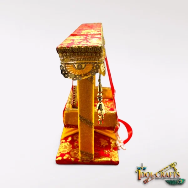 Vigrah Design Jhula, Yellow Color, Fit for 0 to 4 no.