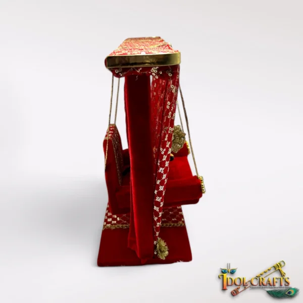 Net Design Jhula, Red Color. Fit for 0 to 5 no.