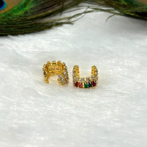 Premium AD Design Kada/Kangan, Fit for 2 to 5 no. Color- Multi Color