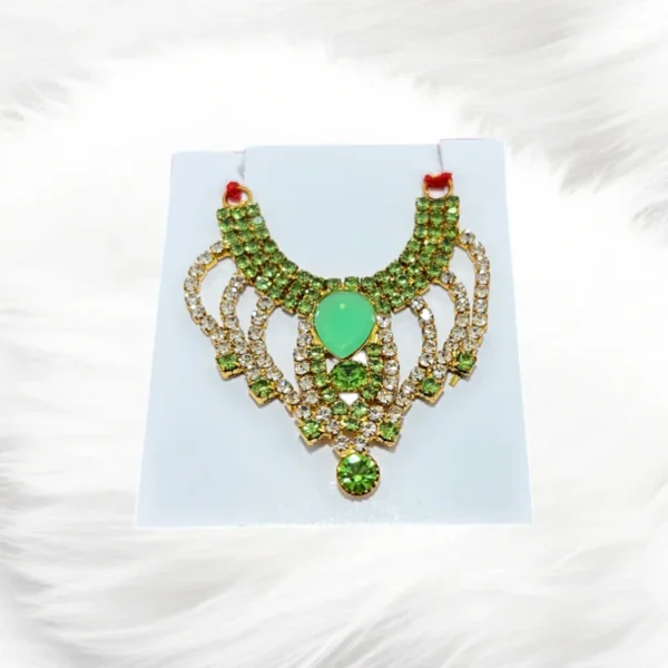 Long Design Stone Mala Kanthi for Laddu Gopal, Fit for 3-6 no.