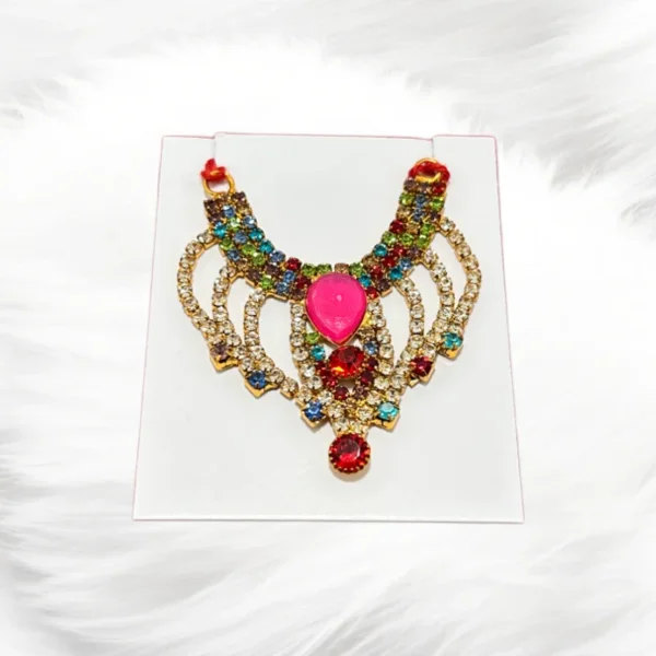 Long Design Stone Mala Kanthi for Laddu Gopal, Fit for 3-6 no.