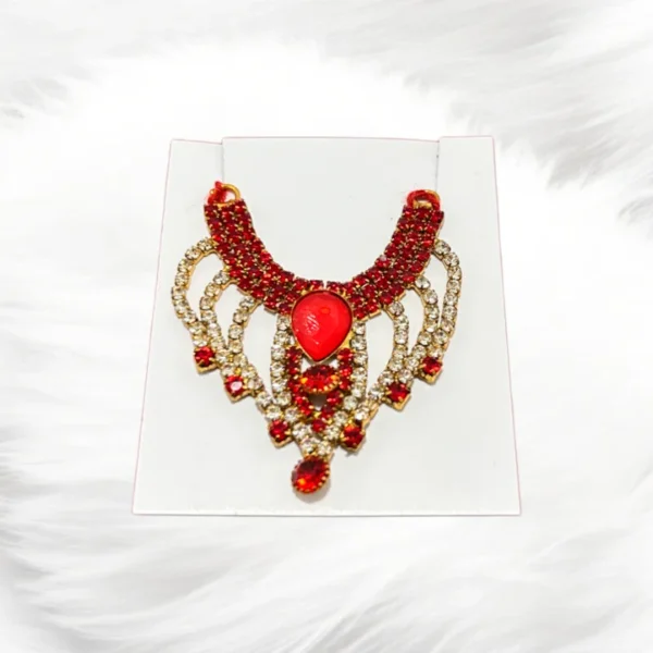 Long Design Stone Mala Kanthi for Laddu Gopal, Fit for 3-6 no.