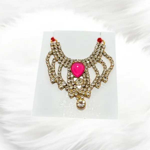 Long Design Stone Mala Kanthi for Laddu Gopal, Fit for 3-6 no.