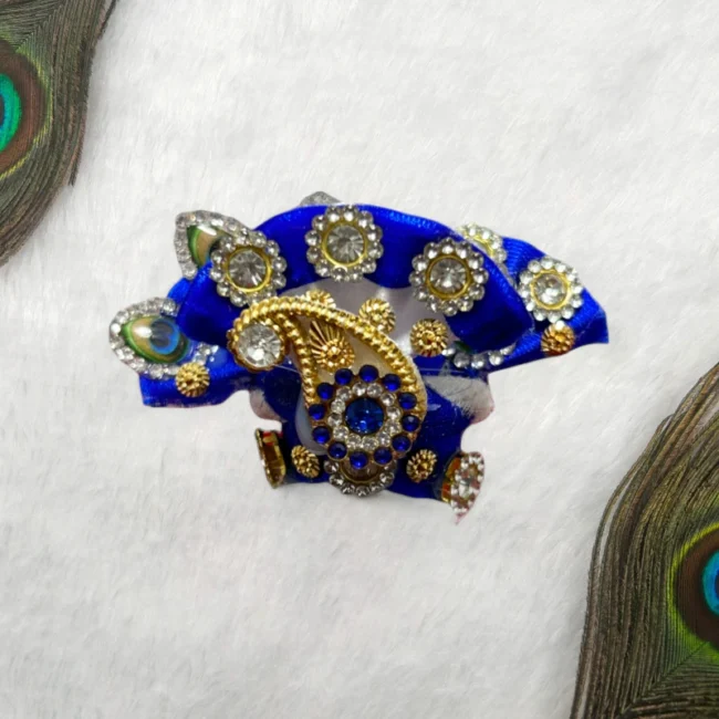Beautiful Mukut Pagdi for Laddu Gopal, Mata Rani, Hanuman Ji, Ganesh Ji.