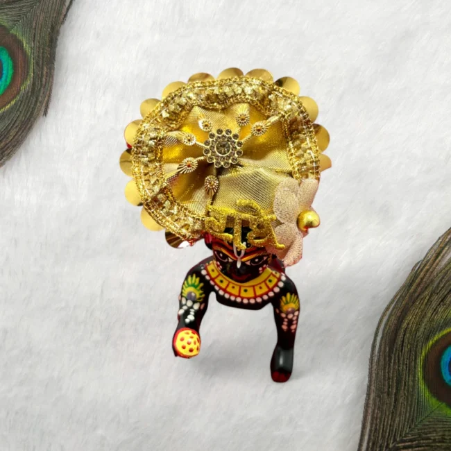 Beautiful Mukut Pagdi for Laddu Gopal, Mata Rani, Hanuman Ji, Ganesh Ji.