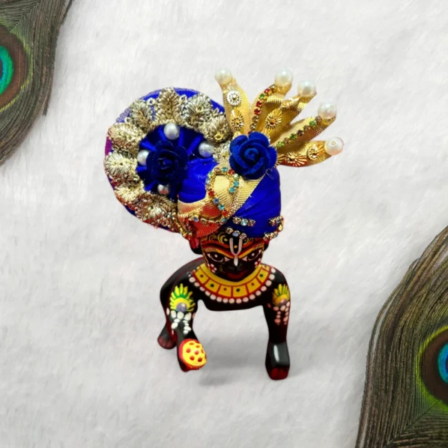 Beautiful Mukut Pagdi for Laddu Gopal, Mata Rani, Hanuman Ji, Ganesh Ji.