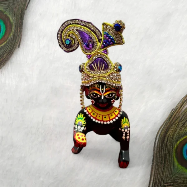 Beautiful Mukut Pagdi for Laddu Gopal, Mata Rani, Hanuman Ji, Ganesh Ji