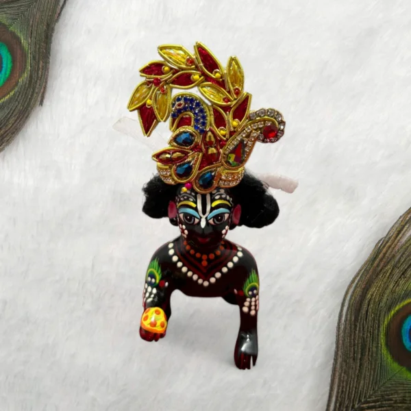 Beautiful Mukut Pagdi for Laddu Gopal, Mata Rani, Hanuman Ji, Ganesh Ji