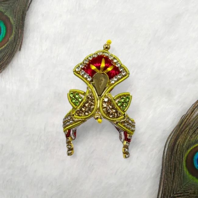 Beautiful Mukut Pagdi for Laddu Gopal, Mata Rani, Hanuman Ji, Ganesh Ji.
