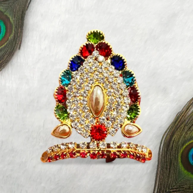 Beautiful Mukut Pagdi for Laddu Gopal, Mata Rani, Hanuman Ji, Ganesh Ji.