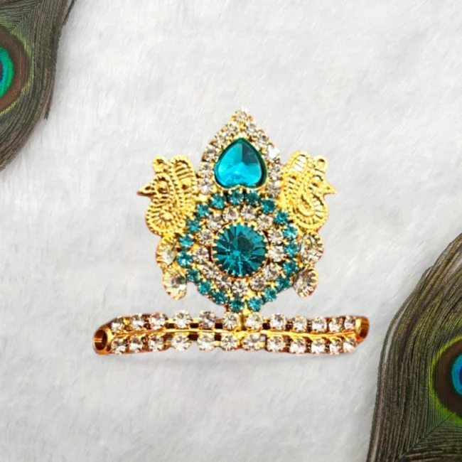 Beautiful Mukut Pagdi for Laddu Gopal, Mata Rani, Hanuman Ji, Ganesh Ji.