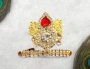 Beautiful Mukut Pagdi for Laddu Gopal, Mata Rani, Hanuman Ji, Ganesh Ji.