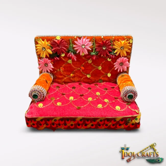Beautiful Singhasan for Laddu Gopal, Mata Rani. Premium Wooden Singhasan for God and Goddess.