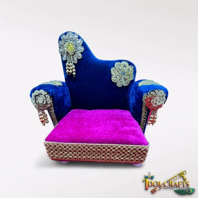 Beautiful Singhasan for Laddu Gopal, Mata Rani. Premium Wooden Singhasan for God and Goddess.