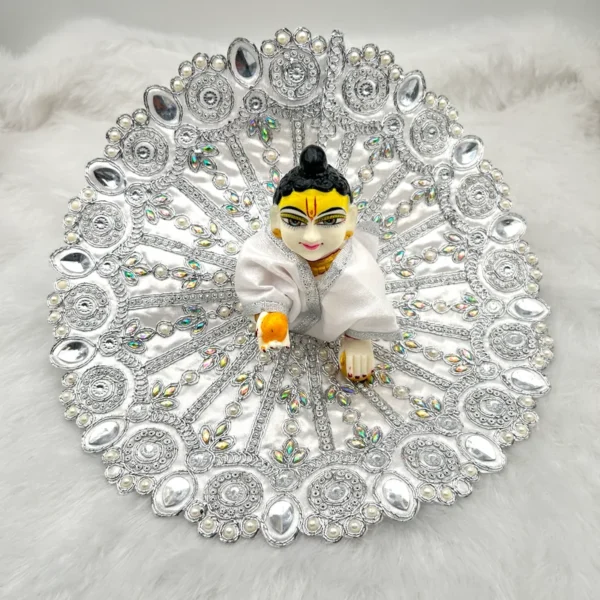 beautiful dress for laddu gopal, krishna and radha rani