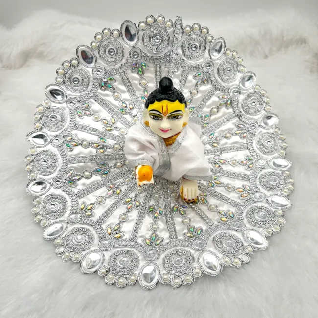 beautiful dress for laddu gopal, krishna and radha rani