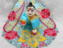 beautiful dress for laddu gopal, krishna and radha rani. Ornaments for idols