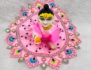 beautiful dress for laddu gopal, krishna and radha rani. Ornaments for idols