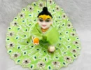 beautiful dress for laddu gopal, krishna and radha rani. Ornaments for idols