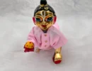 beautiful dress for laddu gopal, krishna and radha rani. Ornaments for idols