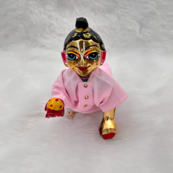 beautiful dress for laddu gopal, krishna and radha rani. Ornaments for idols