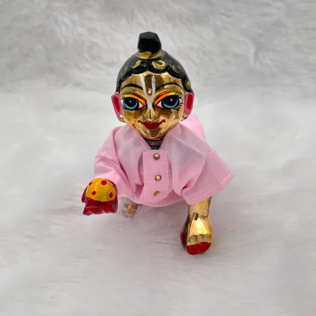 beautiful dress for laddu gopal, krishna and radha rani. Ornaments for idols