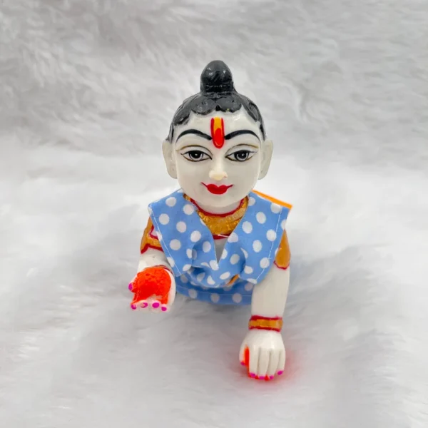 beautiful dress for laddu gopal, krishna and radha rani. Ornaments for idols
