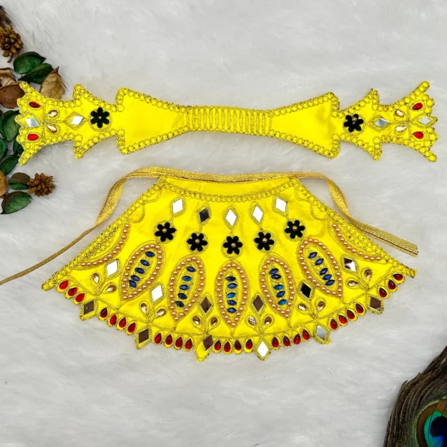 Lahnga Patka Dress poshak for Mata Rani, Lakshmi Mata, Khatu Shyam