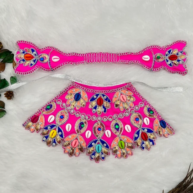 Lahnga Patka Dress poshak for Mata Rani, Lakshmi Mata, Khatu Shyam