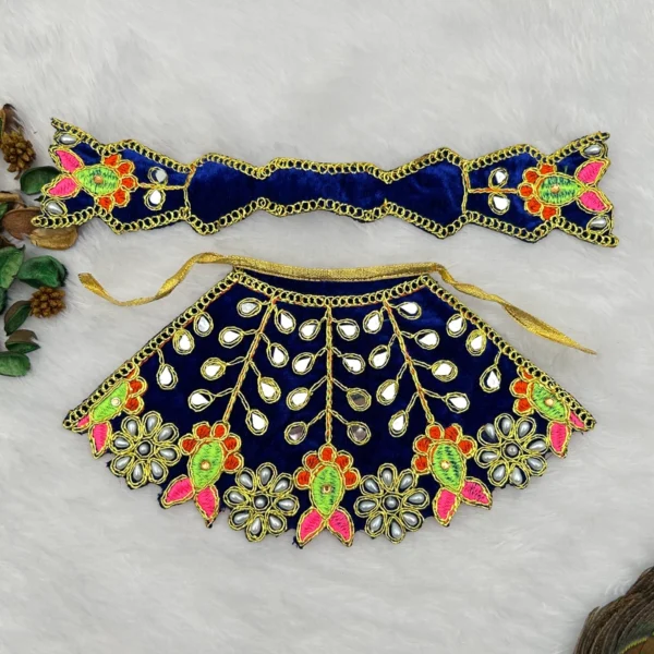 Lahnga Patka Dress poshak for Mata Rani, Lakshmi Mata, Khatu Shyam